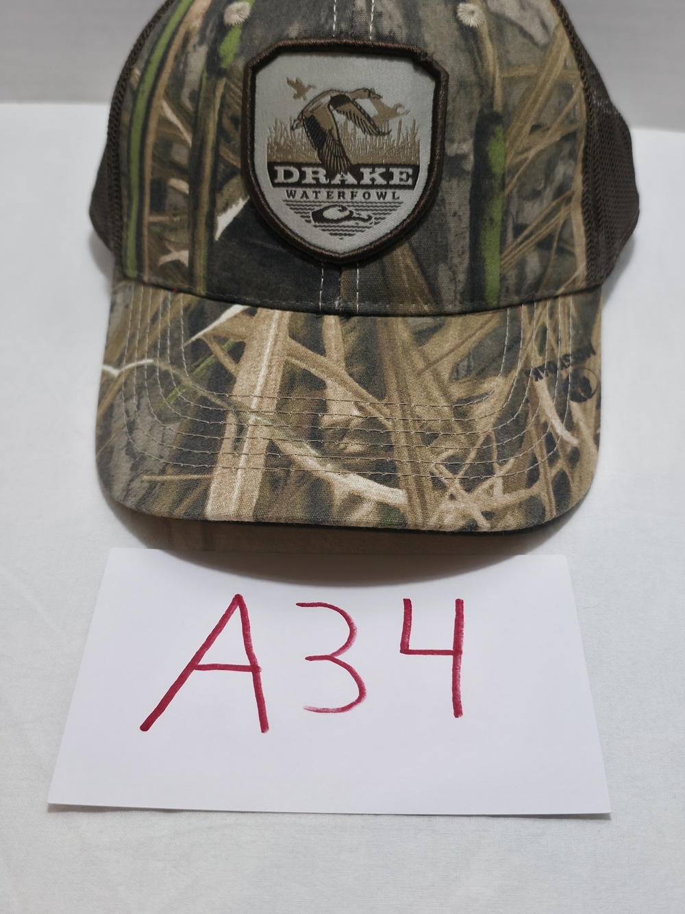 Drake Waterfowl Camo Trucker Hat